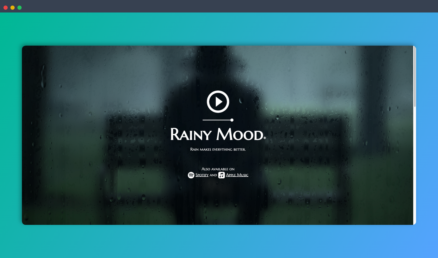 Rainy Mood Rainy Mood