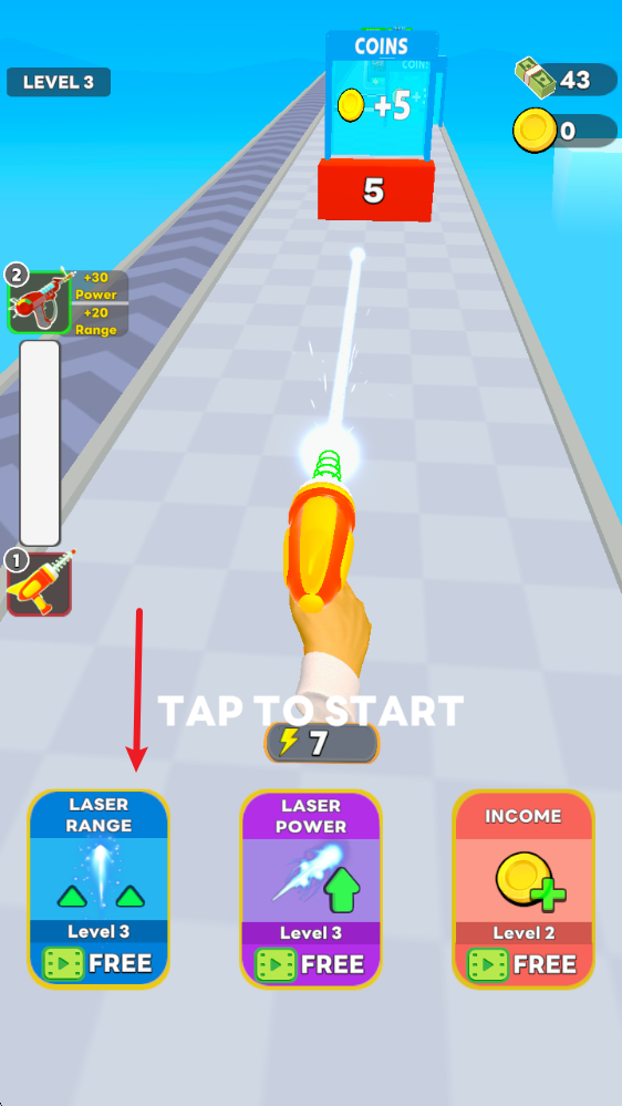 激光进化,安卓手游,第2张