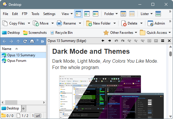 1 月特惠!增强型文件管理器 Directory Opus 13 限时 85 折,买断只要 160.65 元,正版软件促销活动,第11张 1 月特惠!增强型文件管理器 Directory Opus 13 限时 85 折,买断只要 160.65 元,正版软件促销活动,第11张