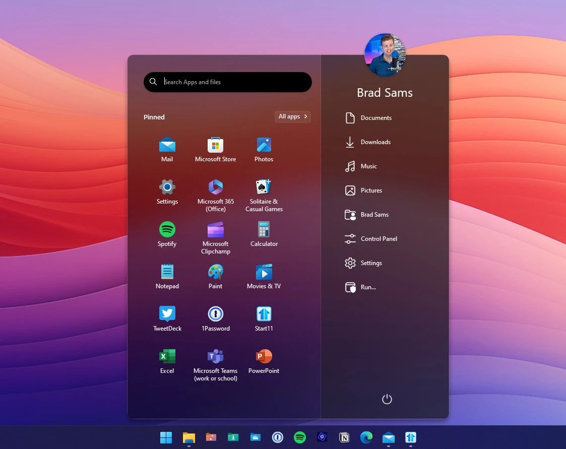 1 月特惠!开始菜单美化工具 Start11 限时 7 折,仅需 24.5 元,正版软件促销活动,第4张 1 月特惠!开始菜单美化工具 Start11 限时 7 折,仅需 24.5 元,正版软件促销活动,第4张
