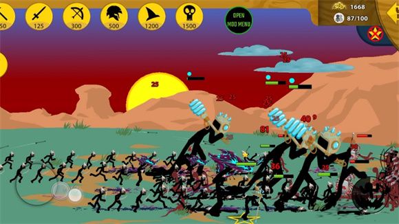 火柴人战争遗产内置功能菜单,安卓手游,第9张